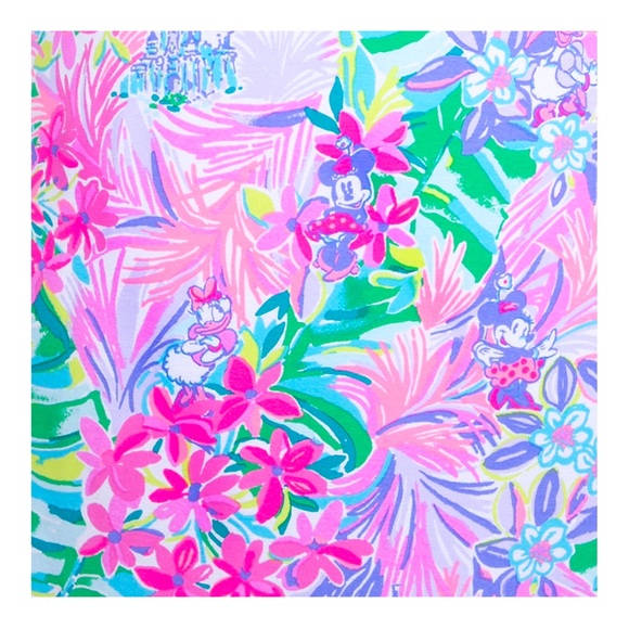 2024 NWT DISNEY PARKS LILLY PULITZER SOPHILETTA MINNIE MOUSE & DAISY DUCK DRESS - Picture 4 of 5